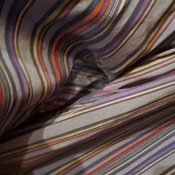 BUGATCHI SIZE 3XL Multicolor Striped Men's Shirt - Picture 9 of 11